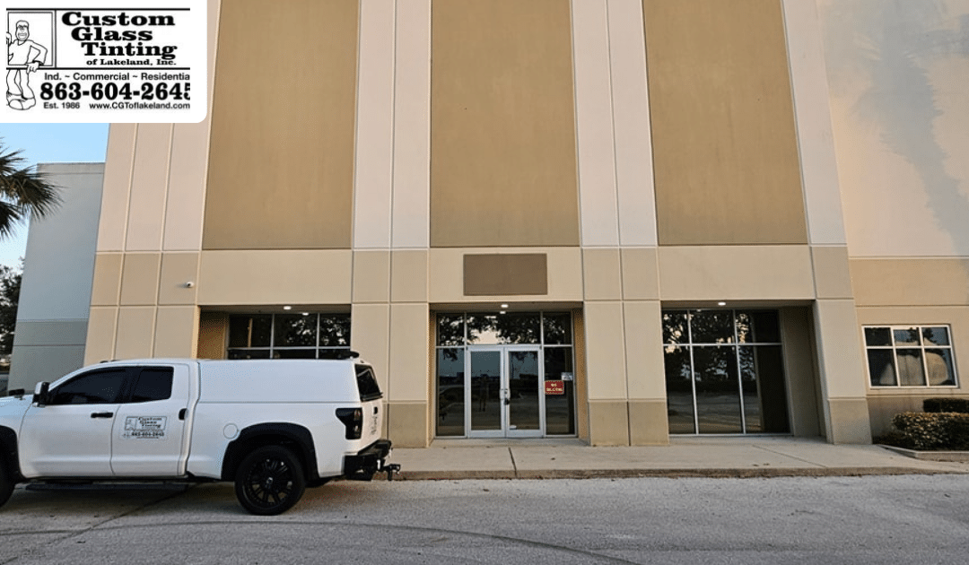 Commercial Blackout Privacy Film Lakeland