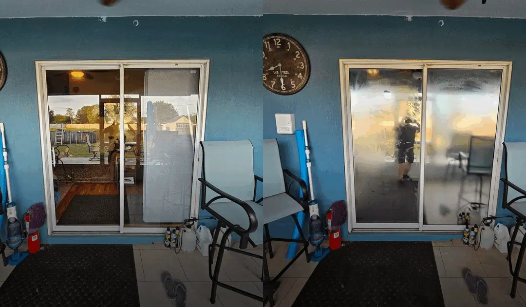 Residential Reflective Window Tint Installation in Mulberry