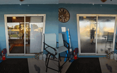 Residential Reflective Window Tint Installation in Mulberry