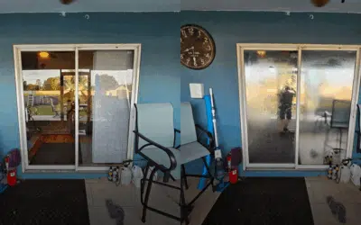Residential Reflective Window Tint Installation in Mulberry